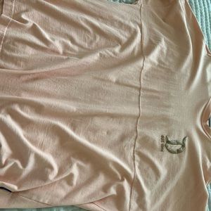 Disneyland Jersey Peach color with gold writing size XXL